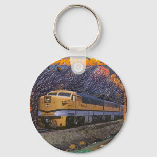 Rio Grande's Prospector in the Royal Gorge Key Ring