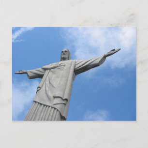 rio jesus postcard