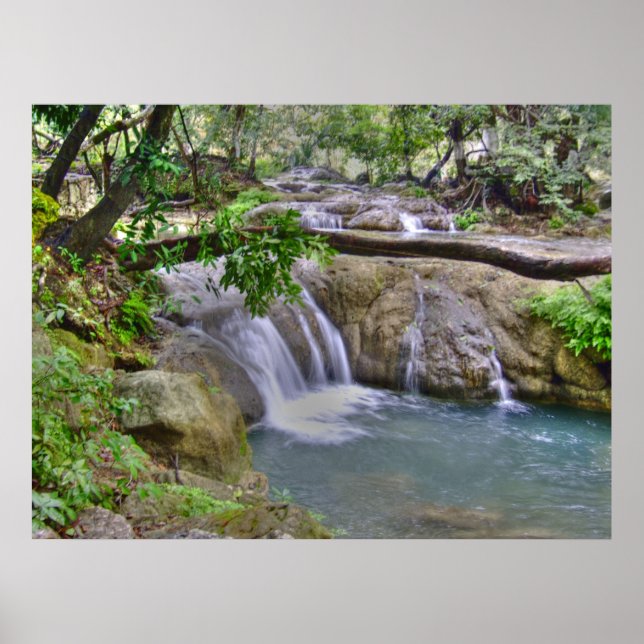 Rio Mesillos in San Luis Potosi, Mexico poster (Front)