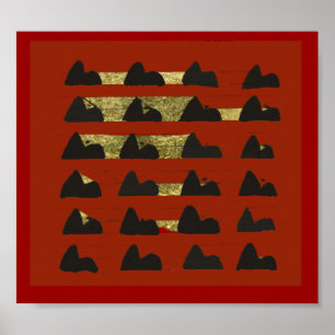 Rio modern-art SugarLoaf Poster