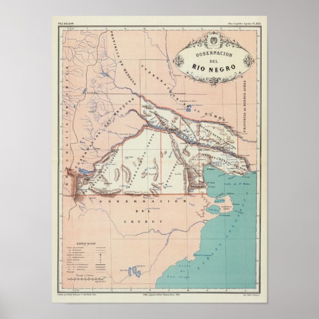 Rio Negro, Argentina Poster (Front)