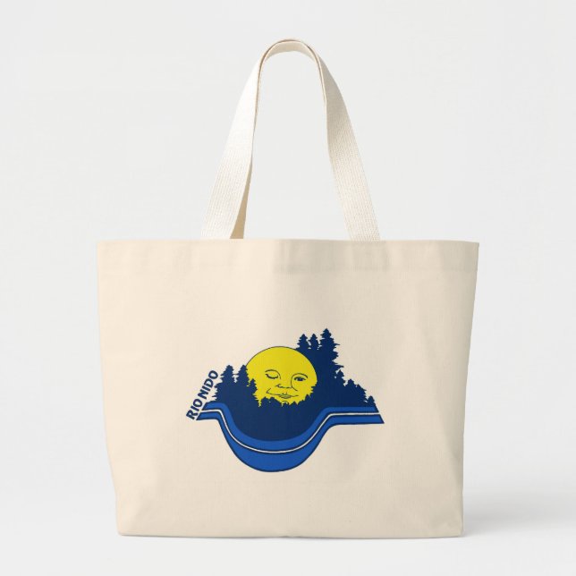 Rio Nido logo Large Tote Bag (Front)