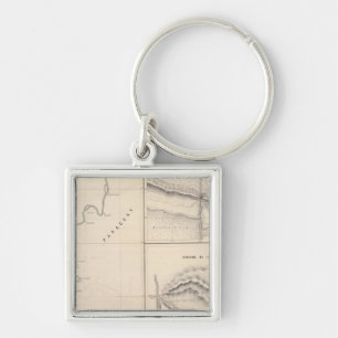 Rio Paraguay chutes, Rio Parana in Iguazu Key Ring
