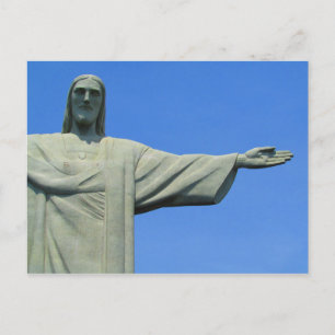rio redeemer arm postcard