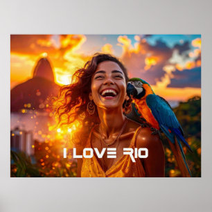 RIO - RIO DE JANEIRO POSTER