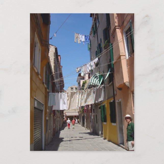 Rio San Guiseppe, Venice 4 Postcard (Front)