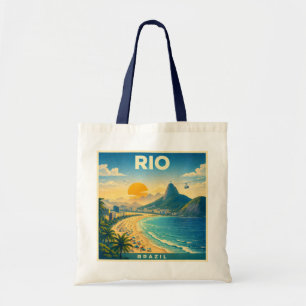 Rio Travel Poster Tote Bag
