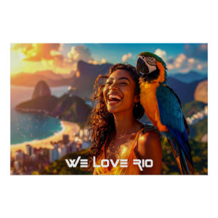 RIO - WE LOVE RIO - POSTER
