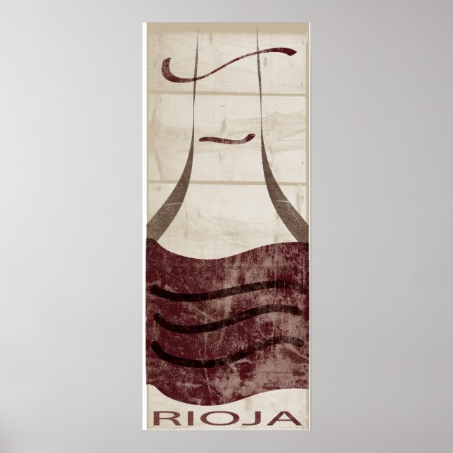 Rioja Wine Poster (Front)