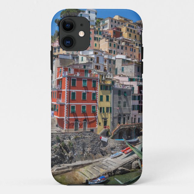 Riomaggiore Cinque Terre Liguria Italy Case-Mate iPhone Case (Back)