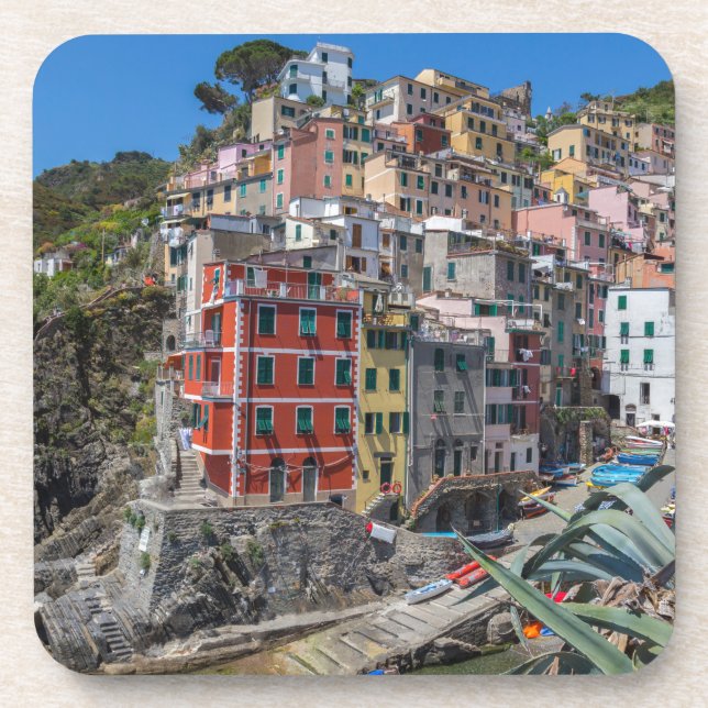 Riomaggiore Cinque Terre Liguria Italy Coaster (Front)