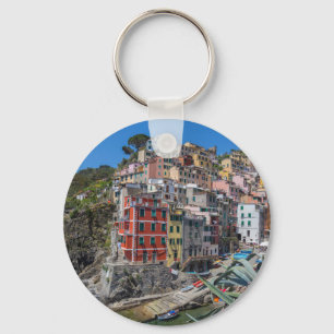 Riomaggiore Cinque Terre Liguria Italy Key Ring