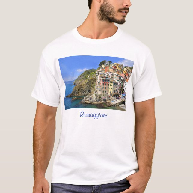 Riomaggiore, Cinqueterre T-Shirt (Front)