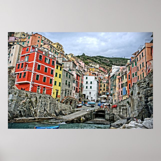 Riomaggiore, Italia Poster (Front)