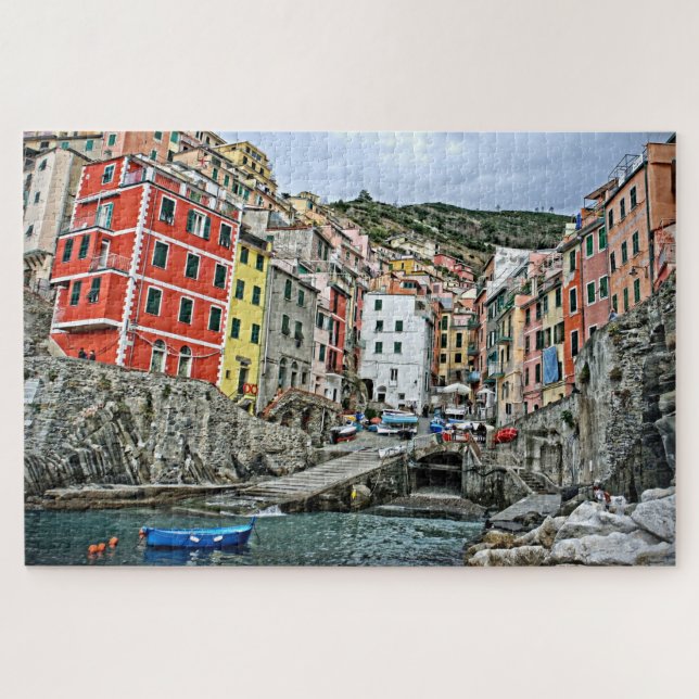 Riomaggiore, Italy - Cinque Terre - 20x30 -1014 pc Jigsaw Puzzle (Horizontal)