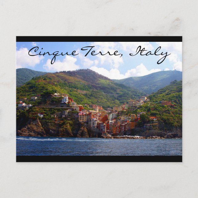 riomaggiore italy postcard (Front)
