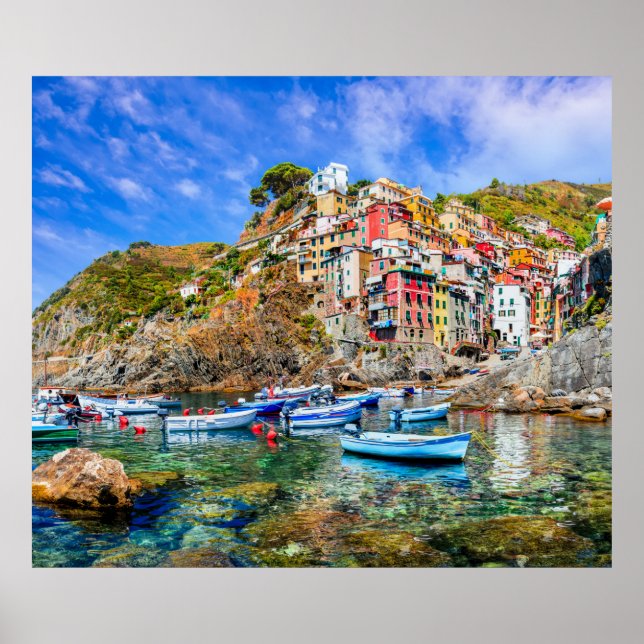 Riomaggiore Italy Poster (Front)