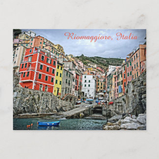 Riomaggiore, Italy - The Cinque Terre Postcard