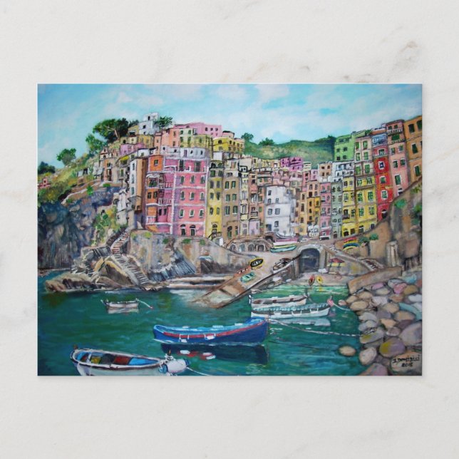 Riomaggiore - Postcard (Front)