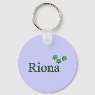 Riona Irish Girl Key Ring