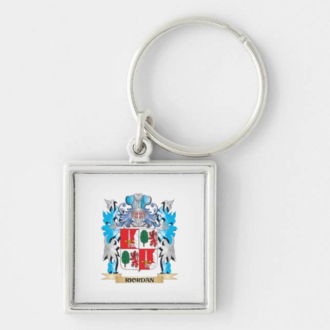 Riordan Coat of Arms - Family Crest Key Ring (Front)