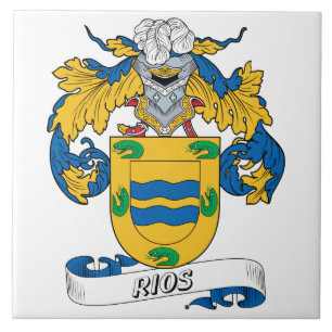 Rios Family Crest Tile