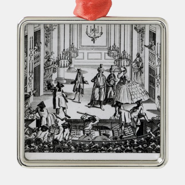 Riot at Covent Garden Metal Tree Decoration (Front)