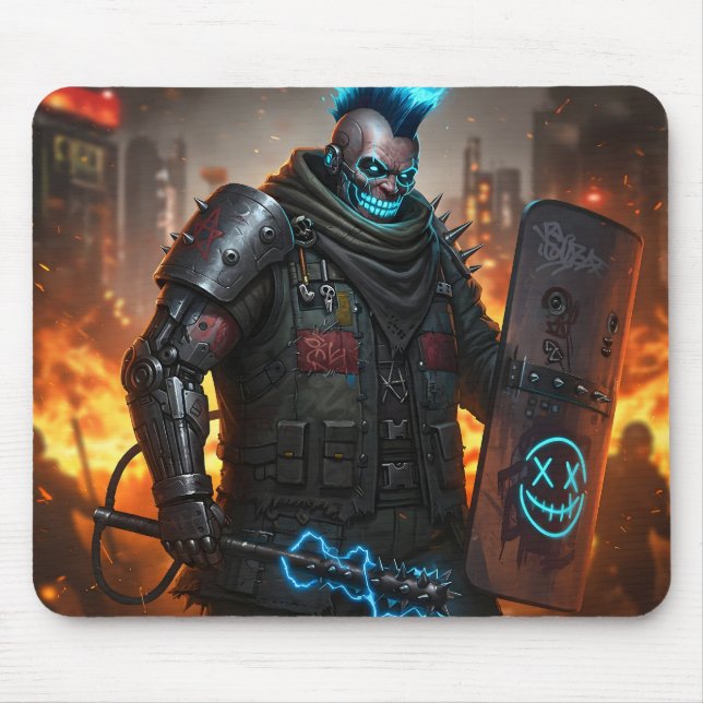 Riot King Mouse Mat (Front)