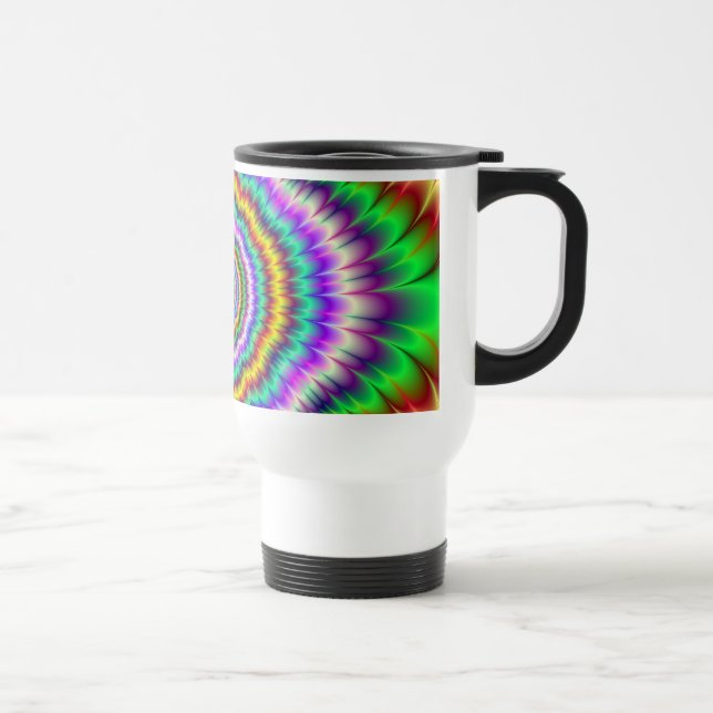 Riot of Colour Eye Teaser Travel Mug (Right)