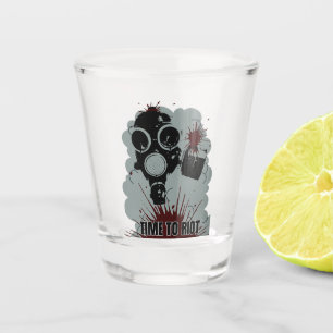 Riot Time Shot Glass