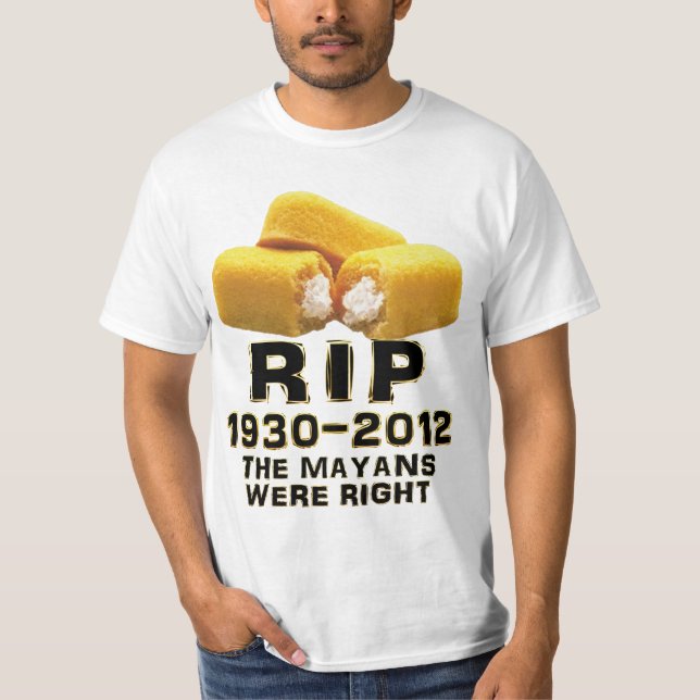RIP 1930-2012 The Mayans Were Right T-Shirt (Front)
