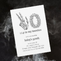 RIP 20s Twenties Goth Skull Skeleton 30th Birthday