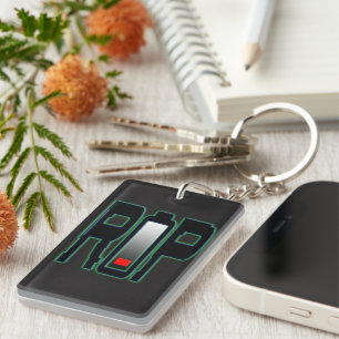 RIP Battery Acrylic Keychain