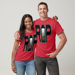 RIP Battery Men's Basic Dark T-Shirt