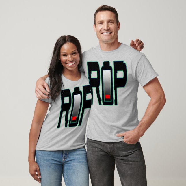 RIP Battery Men's Basic T-Shirt (Unisex)