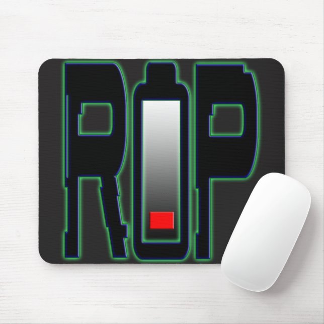 RIP Battery Mousepad (With Mouse)
