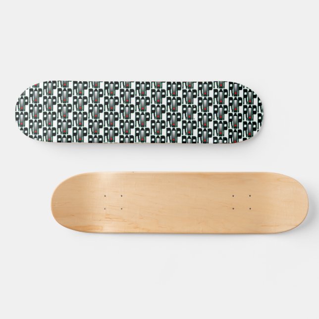 RIP Battery Skateboard deck (Horz)