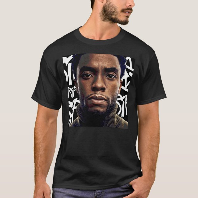 RIP Chadwick Boseman Premium T-Shirt (Front)