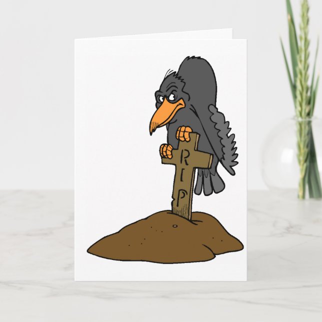RIP Crow Card (Front)