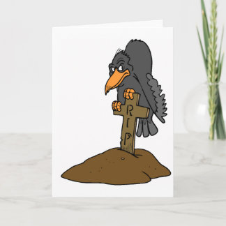 RIP Crow Card