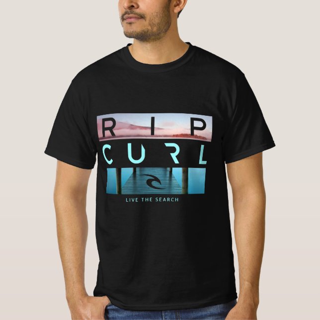 Rip Curl live the search T-Shirt (Front)