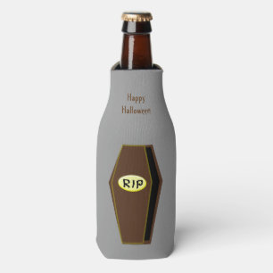 RIP Halloween Coffin of Doom Bottle Cooler