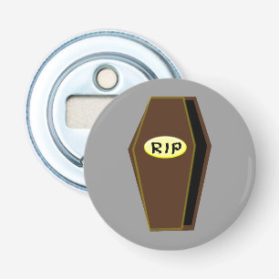 RIP Halloween Coffin of Doom Bottle Opener