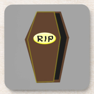 RIP Halloween Coffin of Doom Coaster