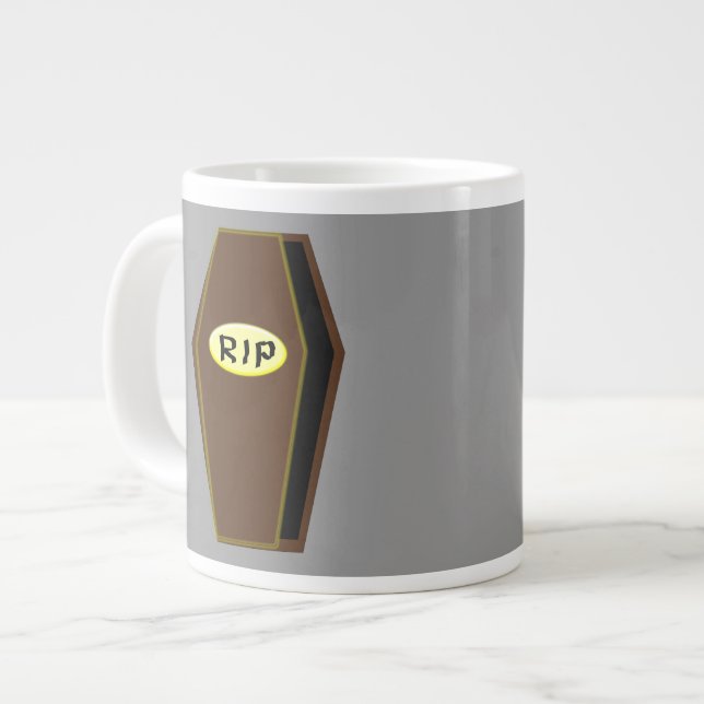 RIP Halloween Coffin of Doom Mug (Front Left)