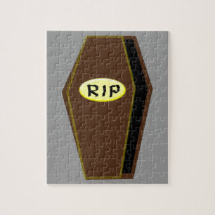 RIP Halloween Coffin of Doom Puzzle