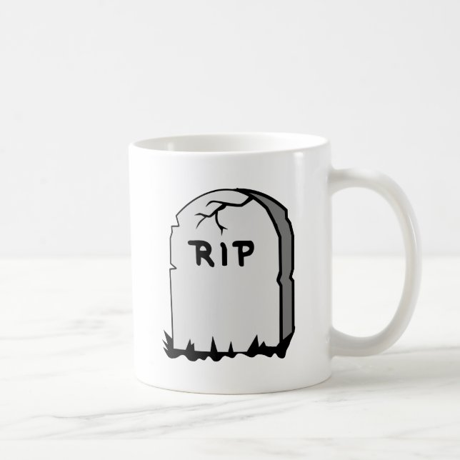 Rip Head stone Coffee Mug (Right)