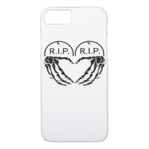 Rip, Heart Shaped Design Made From Gravestones, An iPhone 8/7 Case
