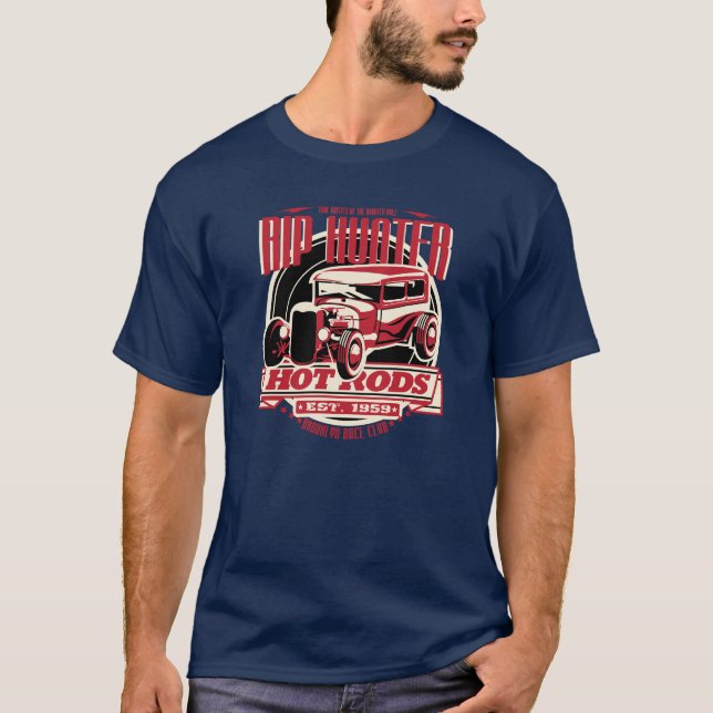 Rip Hunter Hot Rods T-Shirt (Front)
