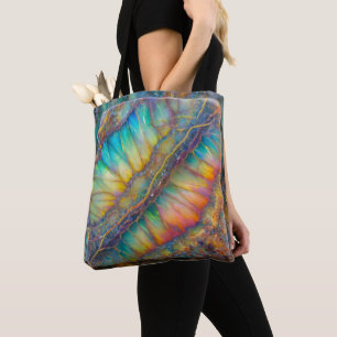Rip In The Universe Opal Design Tote Bag